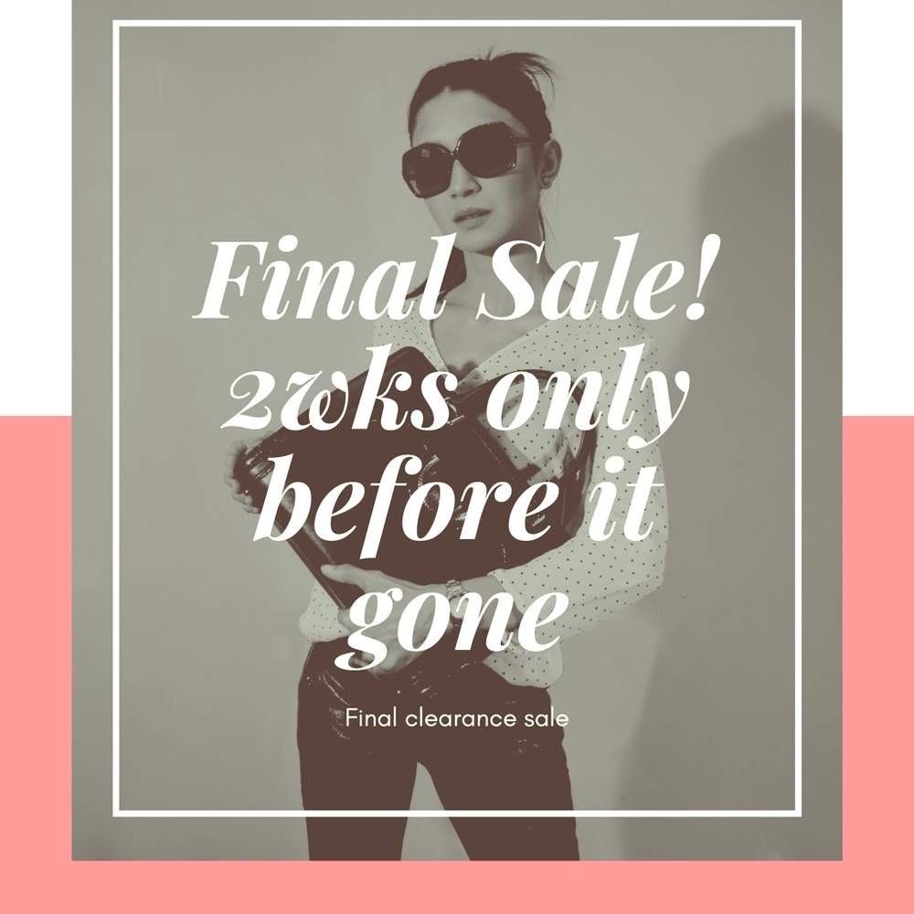 Final Clearance sale
